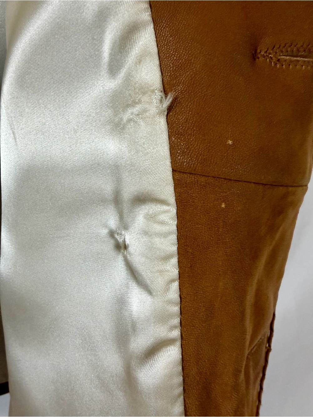 Vintage Continental Leather Fashions Western Fringe Jacket USA Buffalo Nickel - Picture 10 of 16